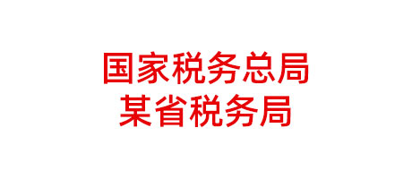国家税务总局某省税务局项目